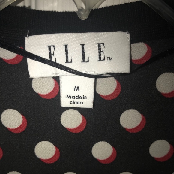 Elle cardigan sheer back with polka dots - Picture 3 of 4